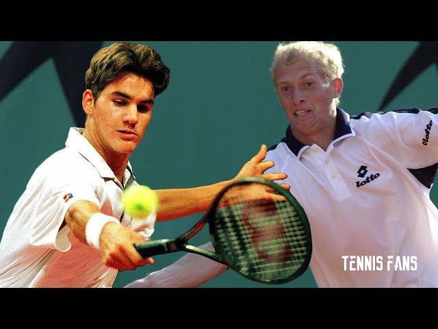 Super Rare Highlights 2002 • Roger Federer vs Nikolay Davydenko (HD)