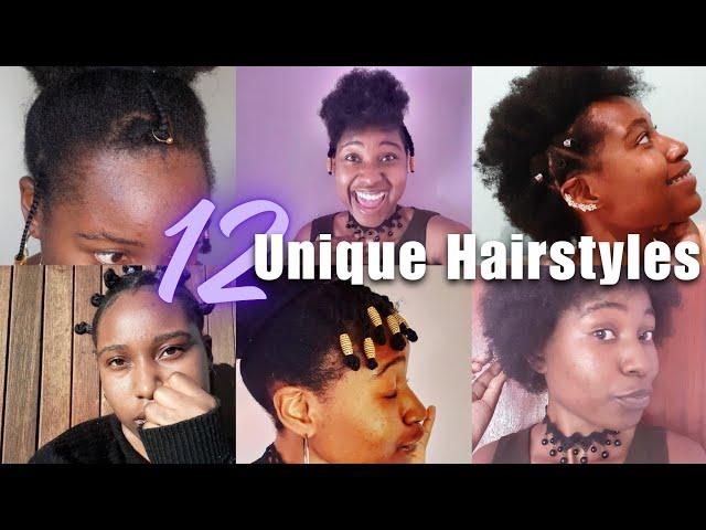 HOW TO STYLE 4C HAIR | Perfect for school & work