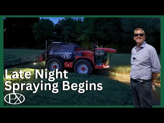 Night Spraying Begins & Pigeon Patrol with Motorbikes Plus P.X. Raffle