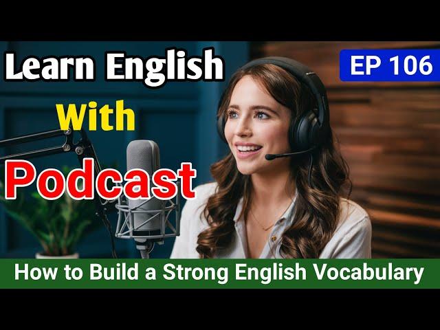 How to Build a Strong English Vocabulary | English Podcast For Beginners | English Audio Podcast