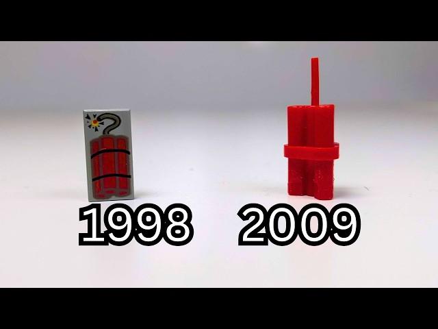 42 Lego Pieces that got Updated