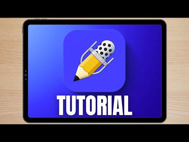 How To Use Notability on iPad 2024 | Complete Walkthrough + Tips & Tricks