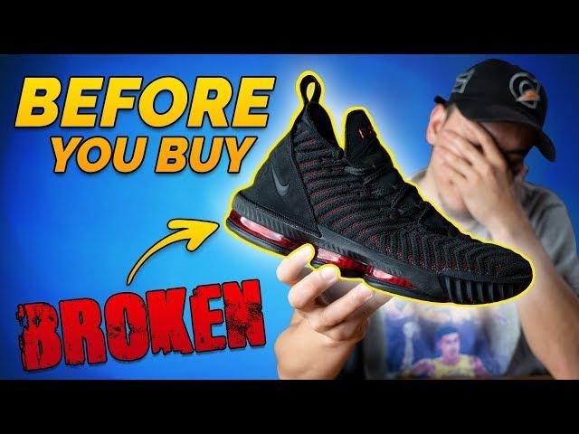 How LeBron's Shoe BROKE On Me