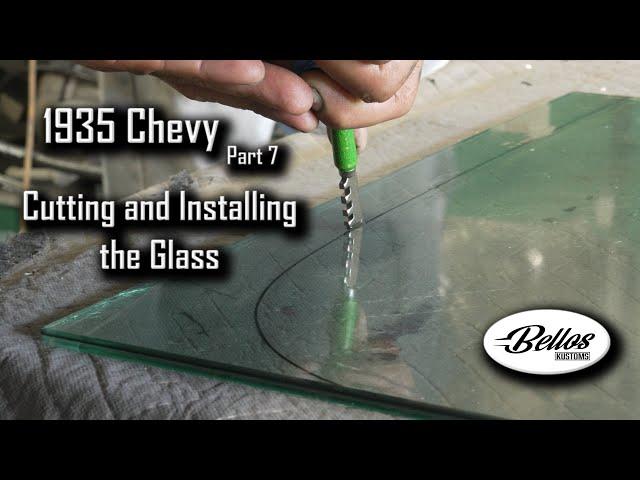 1935 Chevy - Cutting and Installing Glass on a Chop Top