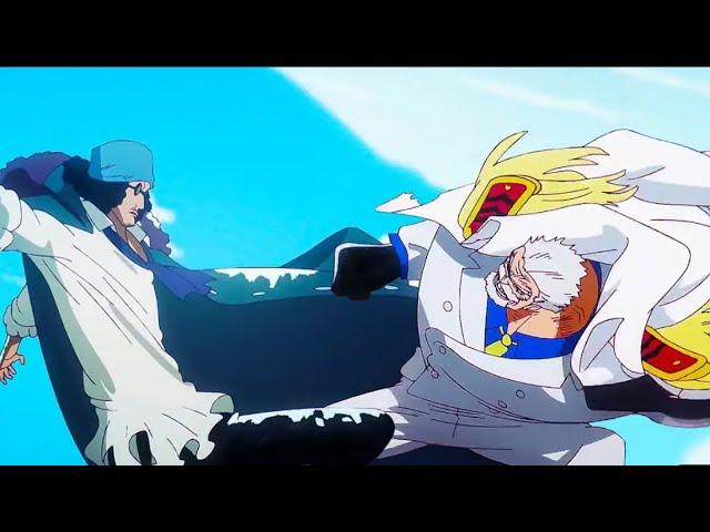 Garp Vs Kuzan [Akoiji] | One Piece Ep 1115 Eng Sub