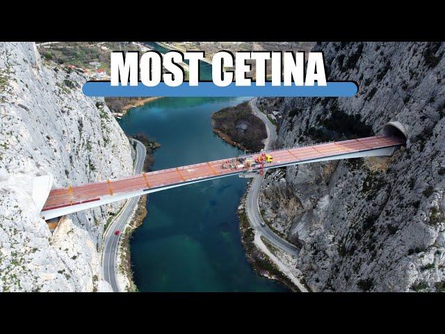 MOST CETINA - SPAJANJE - BRIDGE CONSTRUCTION UPDATE - 2023 MARCH