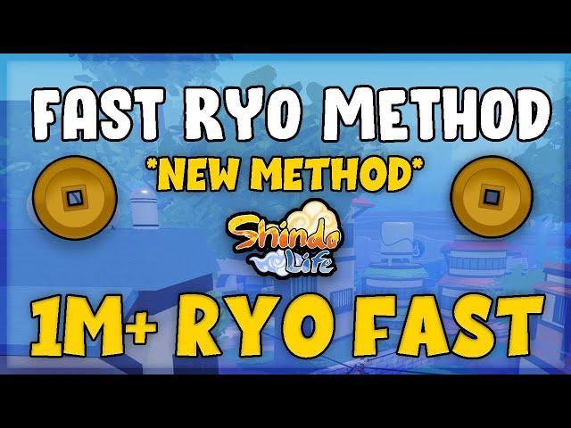 *NEW* WAY TO GRIND RYO AND GET 1M+ FAST!! Shindo Life Roblox Ryo Farming Method How To Get Ryo Fast