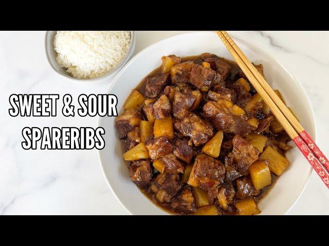 Hawai’i Style SWEET & SOUR SPARERIBS - made in the Instant Pot