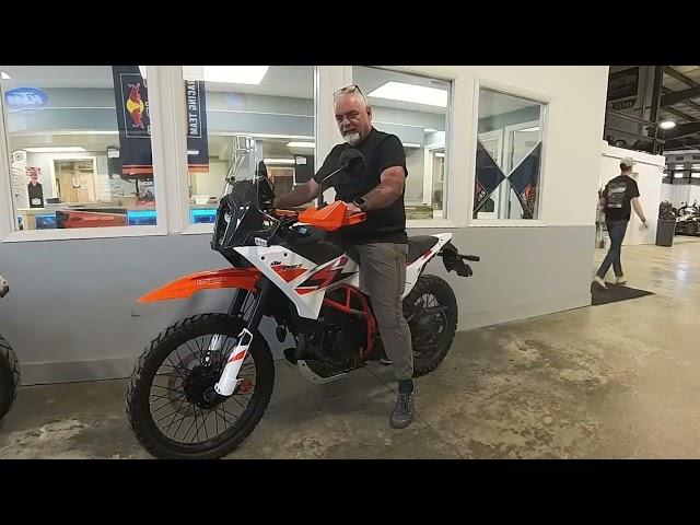 2025 KTM 390 Adventure R ridden in the USA