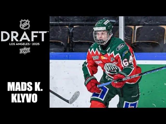 2025 NHL Draft : Mads Kongsbak Klyvo - 24-25 Highlights
