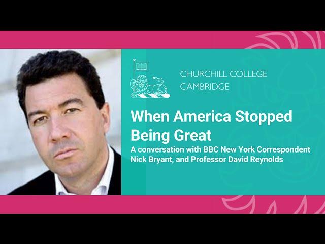 When America Stopped Being Great - Nick Bryant - 17th March 2021