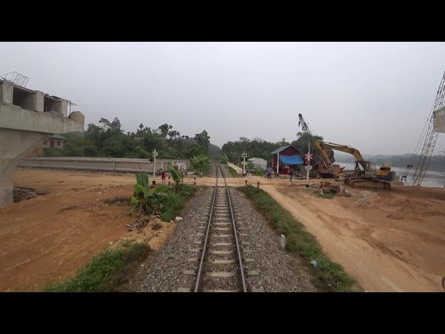 Train Driver record YB4 Yen Bai - Hanoi (2017)