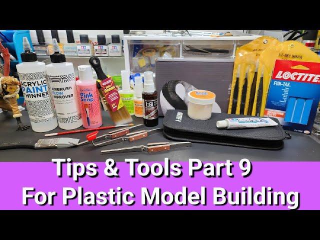 Tips & Tools Part 9 - Tips And Accessories For Plastic Model Building -  Plus Give-A-Way