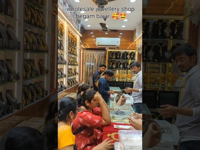 Wholesale jewellery shop begam bajar Hyderabad || #shorts #shortvideo #jewellry #youtubeshorts