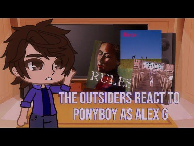 The Outsiders react to Ponyboy as Alex G