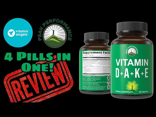 Peak Performance DAKE Vitamin Review: Great for Mood, Immune, Bone, Vision, & Heart Health