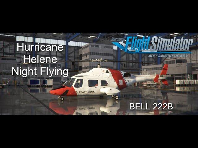 Hurricane Helicopter Flying MSFS2020