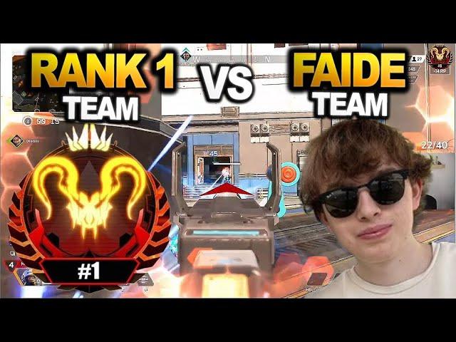 Faide team vs Rank1 team in ranked!