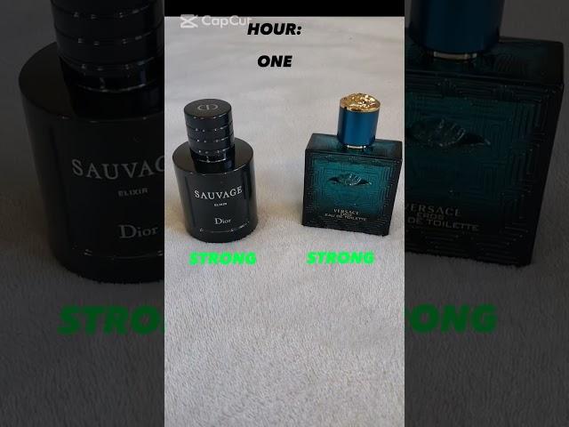 performance battle of super popular fragrances #dior #sauvage #versace #eros #fragrance #mensfashion