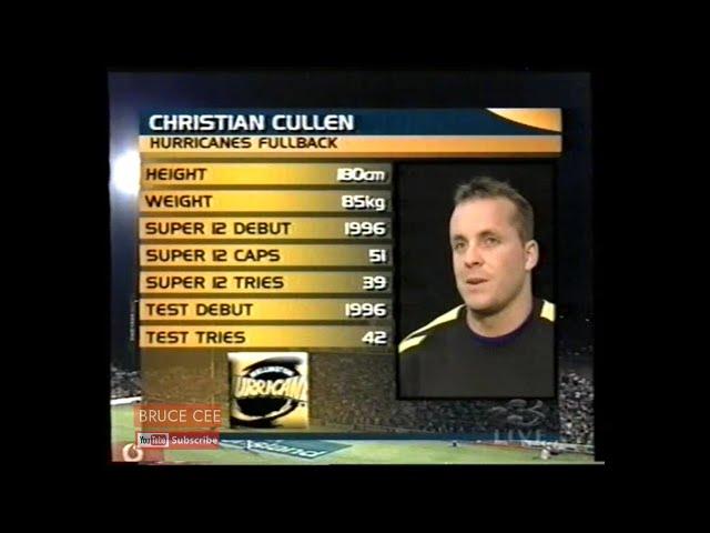 2001 Hurricanes Vs Reds TV3 NZ (VHS)