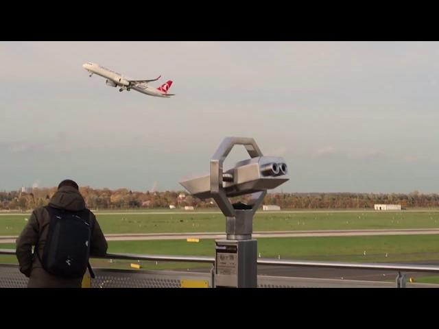 Visitor terrace Düsseldorf Airport