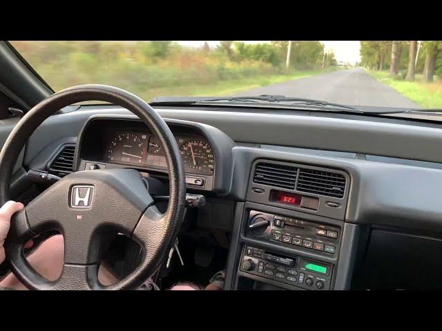 1988 Honda CRX Si B16A Swap