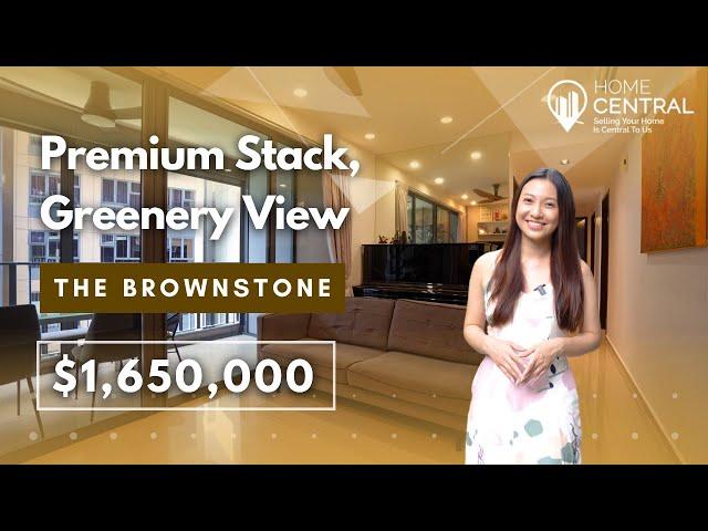 The Brownstone: Condo Home Tour | Premium Stack, Greenery View