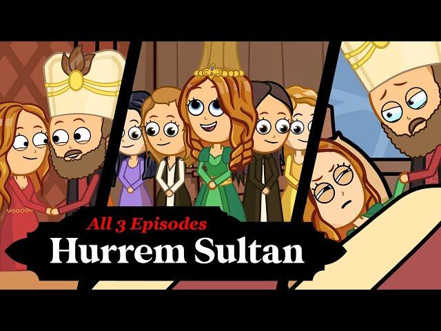 Hurrem Sultan Roxelana. Animated Story of the Most Powerful Woman in Ottoman History. All 3 Ep