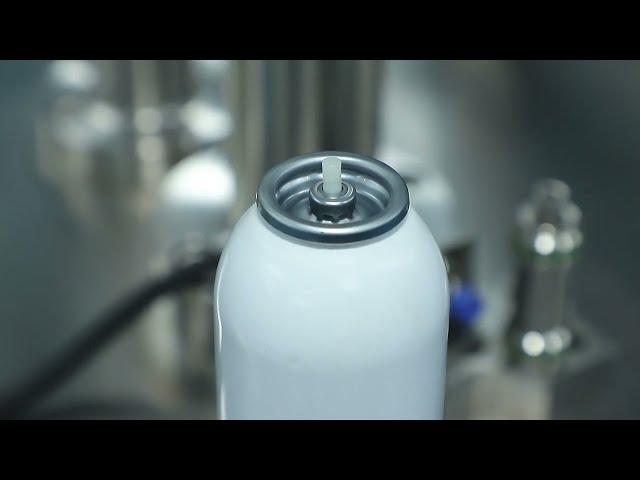 AILE Cosmetic Medicine Semi Automatic BOV Aerosol Filling Machine(Introduction)