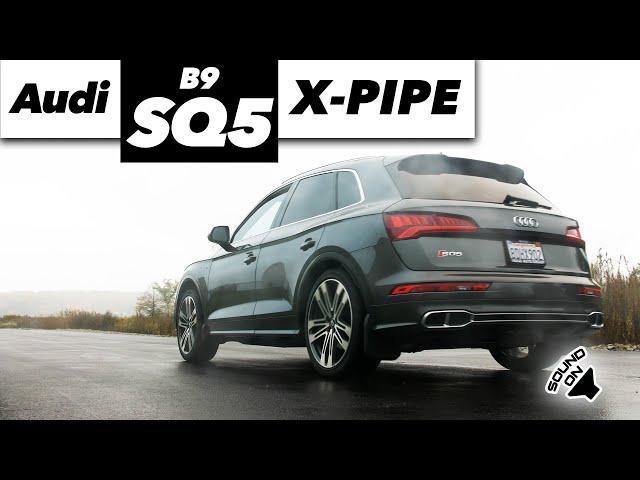 Audi B9 SQ5 3.0T X-Pipe Sound | ECS Tuning