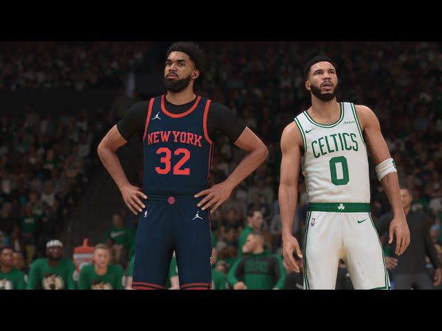 NBA NEW YORK KNICKS vs  BOSTON CELTICS  NBA 2K25 GAMEPLAY PS5