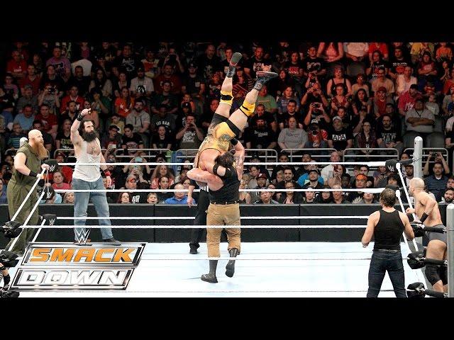 Dean Ambrose, Ryback & Cesaro vs. The Wyatt Family: SmackDown, Oct. 29, 2015