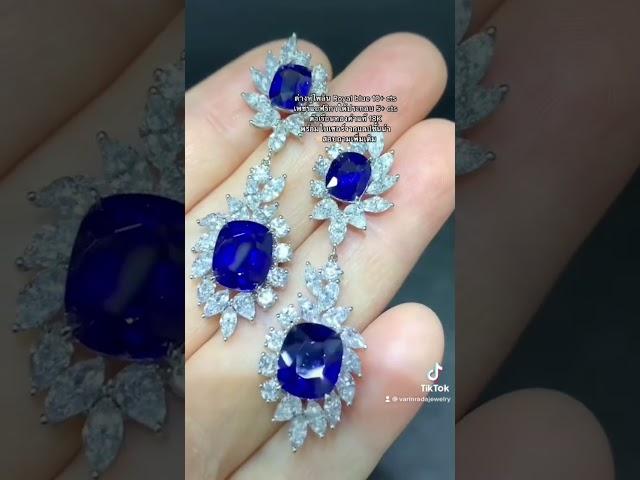 #varinradajewelry #christmas2022 #fyp #gemstones #sapphireearrings #sapphire