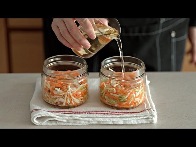 Eat cabbage and carrot  like this every day with every meal‼️ I lost belly fat 