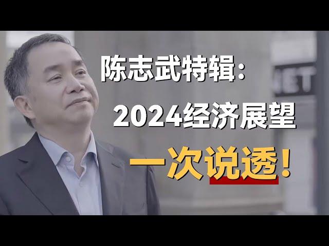 陈志武特辑：2024经济展望——消费、就业、出口、楼市、股市，一次说透！《十三邀S4 ThirteenTalks》 #许知远#十三邀