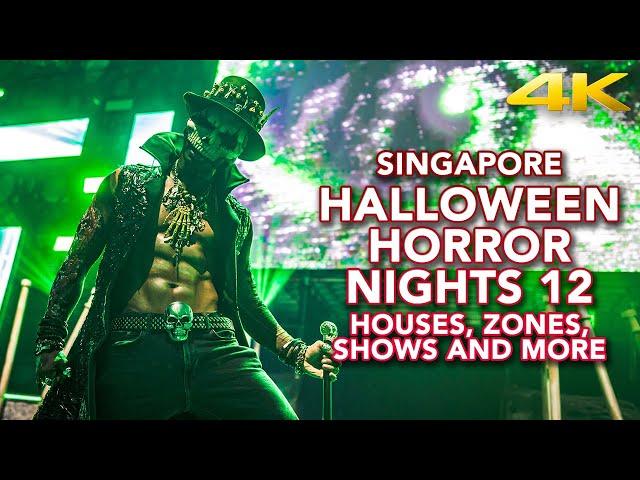 USS Halloween Horror Nights 12: All Haunted Houses, Zones and Shows at HHN12