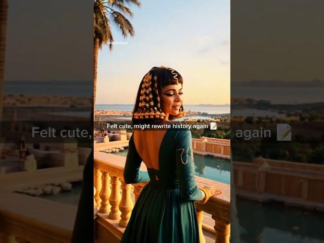 If Cleopatra had a Snapchat (Part 2)#history #ai #snap