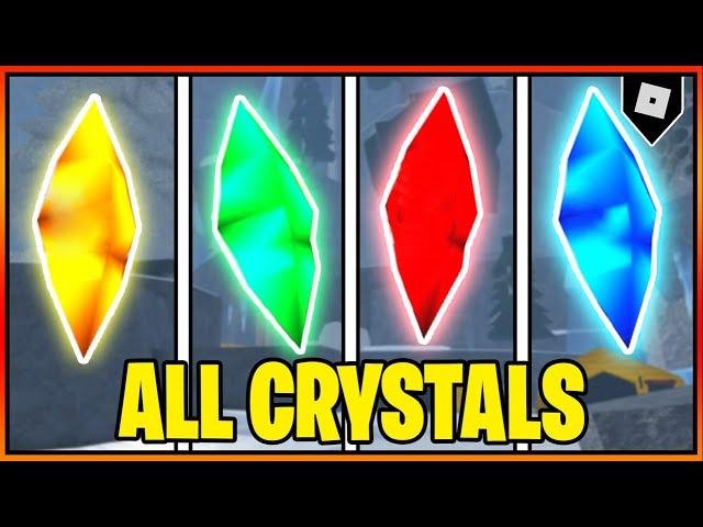 How to get ALL 4 ENERGY CRYSTALS for the Heaven's Rod in FISCH || Roblox