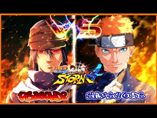 Naruto Shippuden Ultimate Ninja Storm 4 - @Shikasclouds vs @PS360HD2 | *Narutuber Battle* (4k)