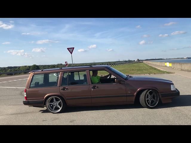 Volvo 945 940 turbo B230ft Ocean MK18 Turbobrick redblock swedishmetal stance burnout