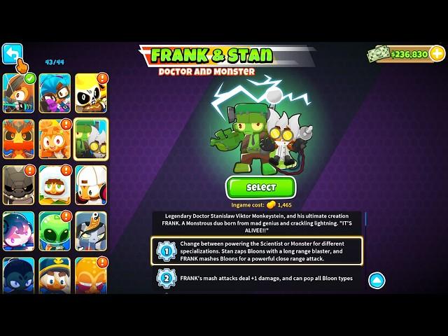 The FRANKENSTEIN Tower Is AMAZING! | Frank & Stan Modded Hero