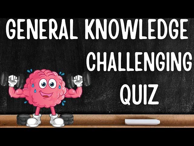 Are you good at quizzes? Then challenge yourself against these 30 general knowledge quiz questions.