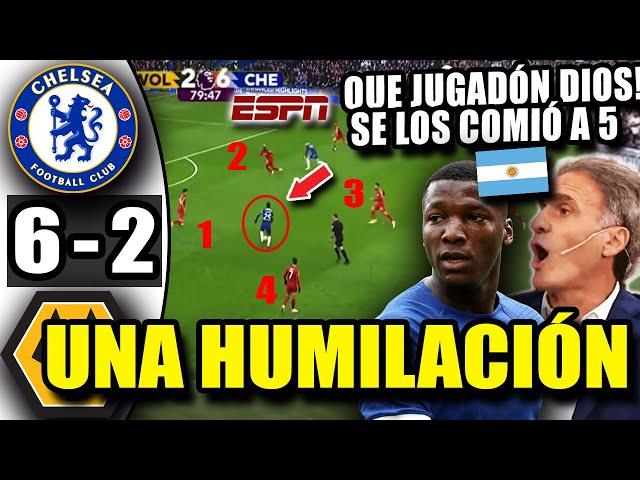 UN SHOW! MOISES CAICEDO DIÓ HUMILLANTE JUGADAZA EN PARTIDAZO CON CHELSEA "TREMENDA GOLEADA"