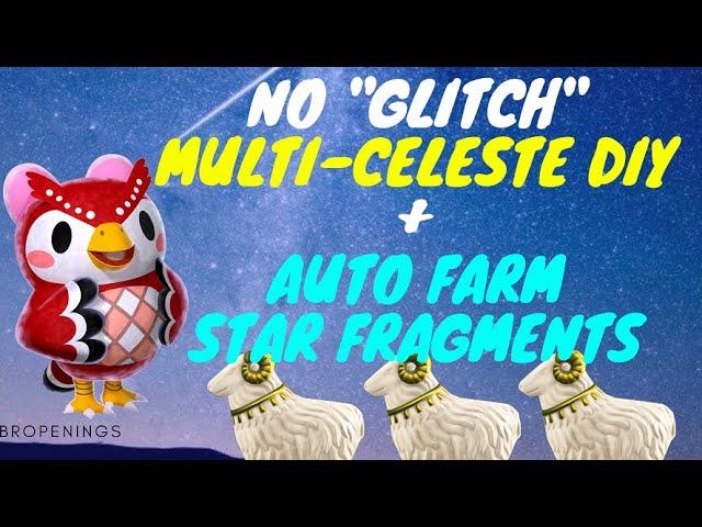 Auto farming star fragments FREE method + LEGIT duplication for DIY recipes (Celeste demonstration)