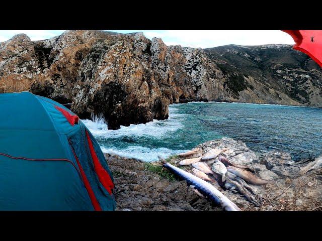 Three days camping on a remote island with a diverse fishing experience for different types of fish