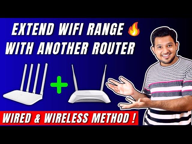 How To Extend Wifi Range With Another Router | Connect Two Routers Wirelessly All Doubts Cleared !