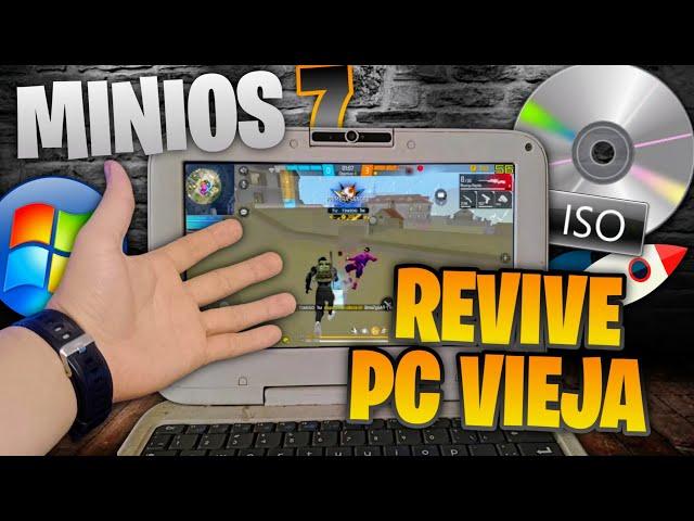 Si quieres jugar FREE FIRE en una PC VIEJA prueba este Windows LITE OPTIMIZADO  Windows 7 MiniOS