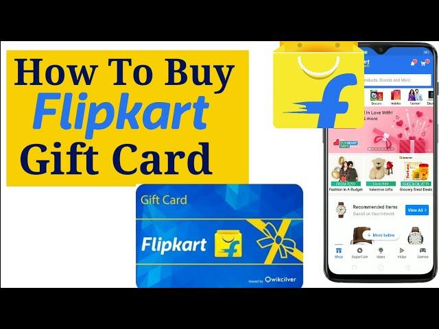 Flipkart Gift Card - How to Buy flipkart gift cards 2020