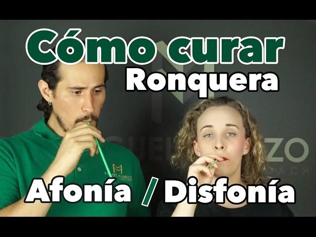 Cuida tu Voz - Cómo curar la ronquera, afonía y disfonia - Consejos para Cantar