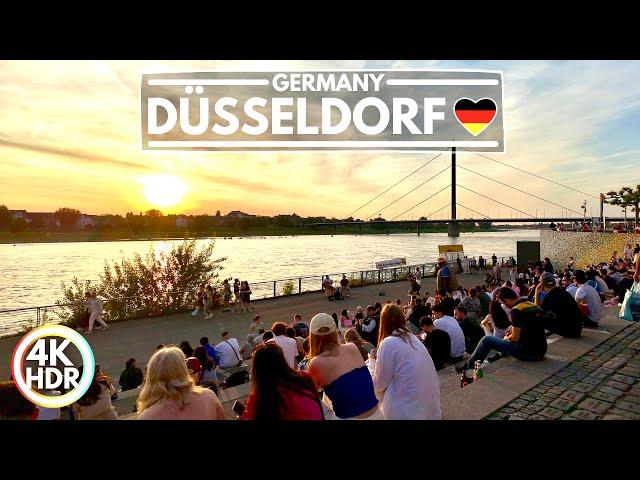 Amazing Düsseldorf in 2024, Germany City Life at its Best, Walk in May 4K HDR